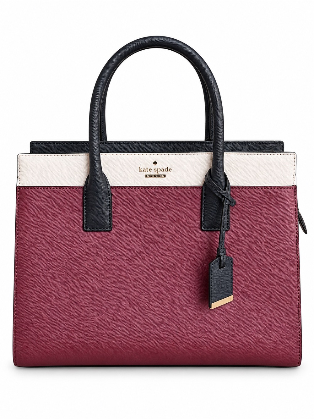 NWT Kate Spade Cameron Street Candace Sienna Multi Leather Satchel